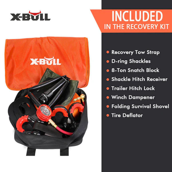 Load image into Gallery viewer, X-BULL Winch Recovery Kit
